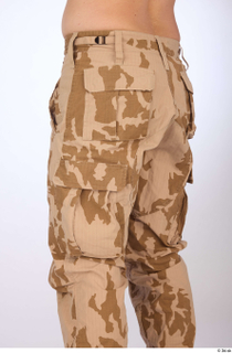 Danas camouflage cargo trousers dressed thigh 0004.jpg